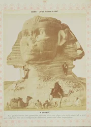 The Sphinx, Egypt, 1887